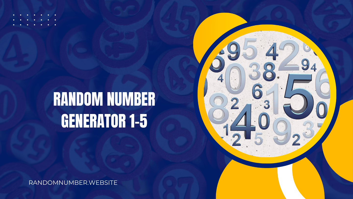Random Number Generator 1-5