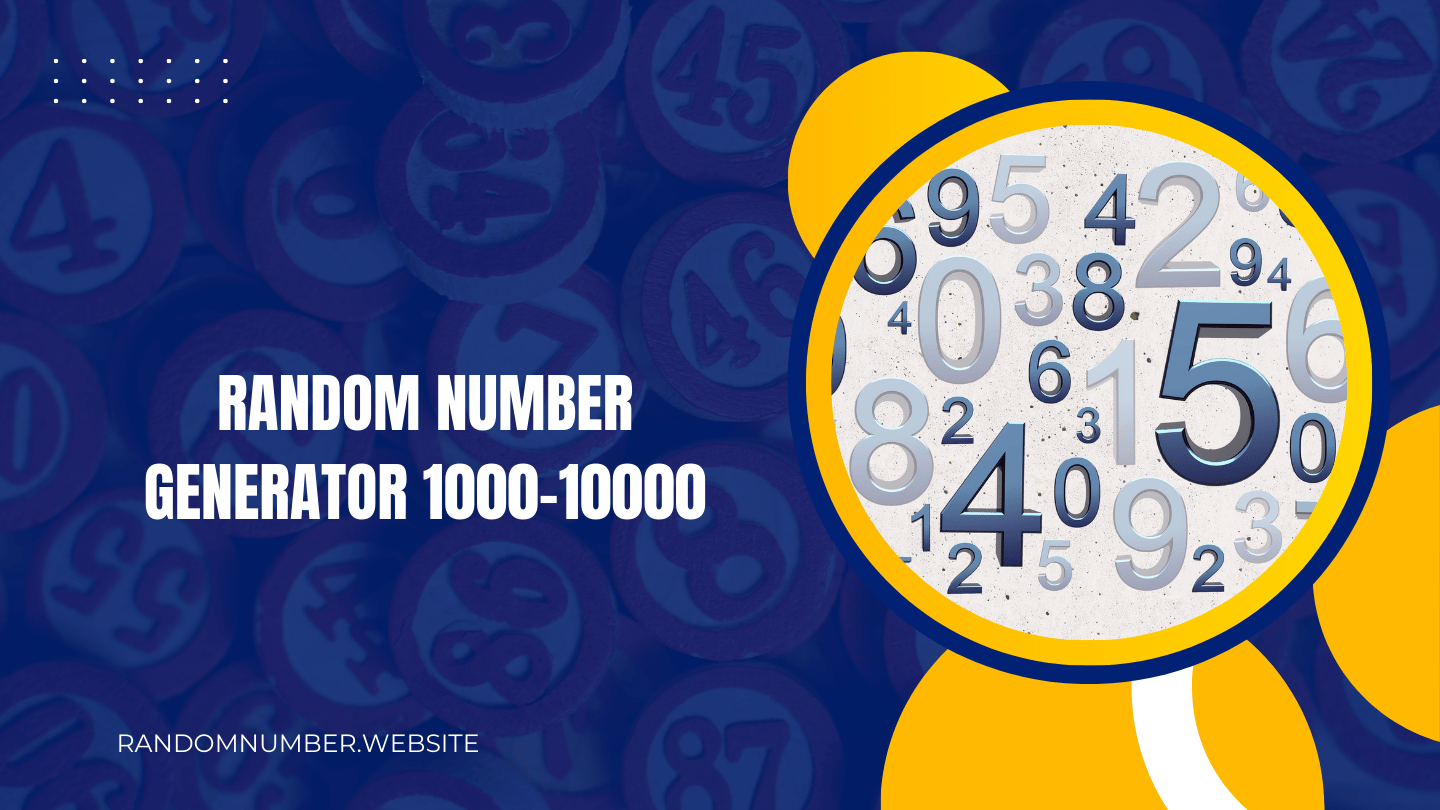 Random Number Generator 1000-10000