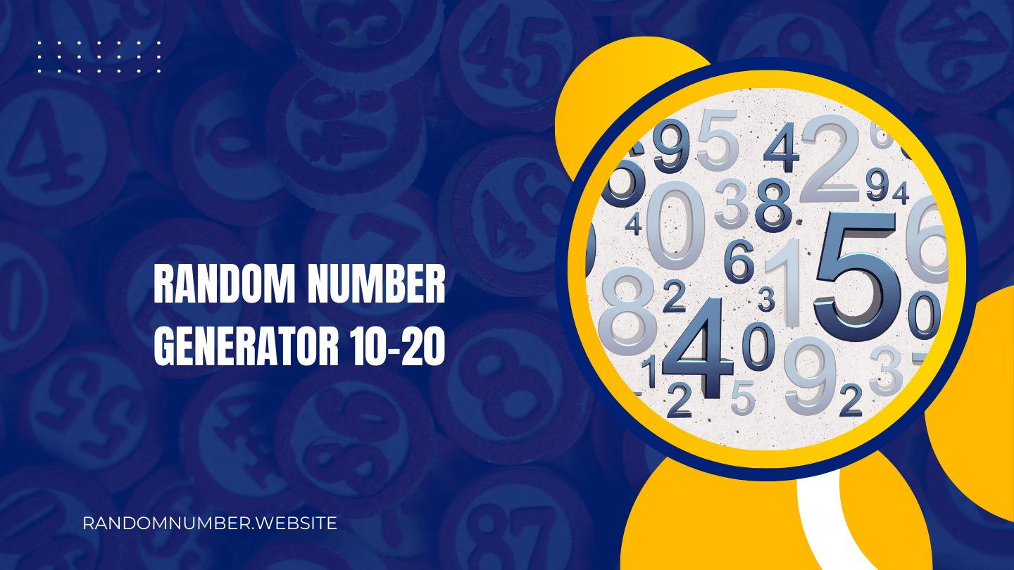 Random Number Generator 10-20